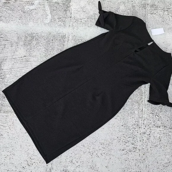 Motherhood Maternity Women Dress Black Knee Length Dress Size S - Picture 3 of 13